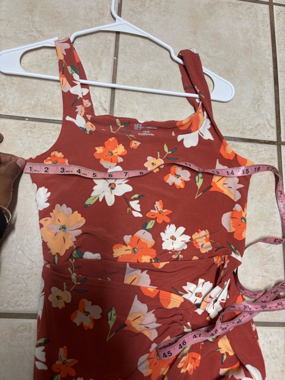 No boundaries floral wrap dress small - Picture 5 of 7